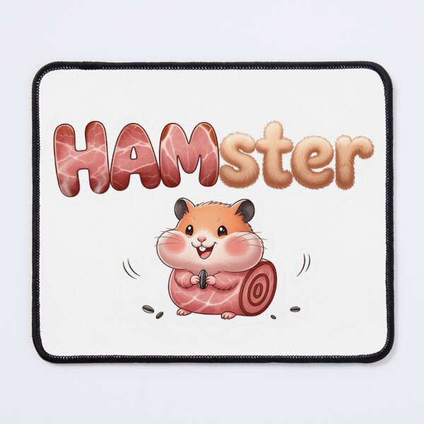 Item preview, HAMster Funny Animal Wordplay Sticker Souvenir Summer Edition designed and sold by Imaginarium of Chaos falcon88 .