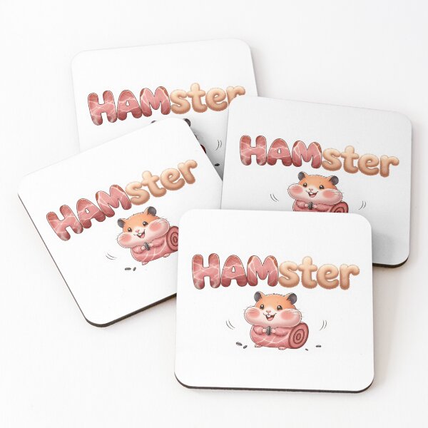 Item preview, HAMster Funny Animal Wordplay Sticker Souvenir Summer Edition designed and sold by Imaginarium of Chaos falcon88 .