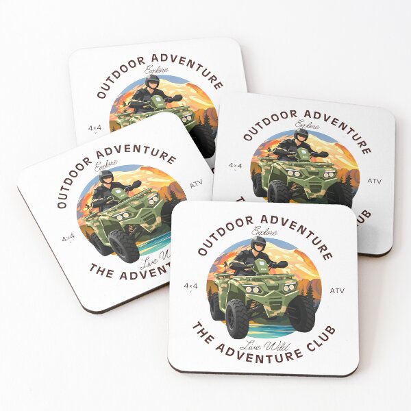 Item preview, ATV Adventure Club | Retro Off-Road Vintage T-Shirt Design designed and sold by Spirit of Siam.
