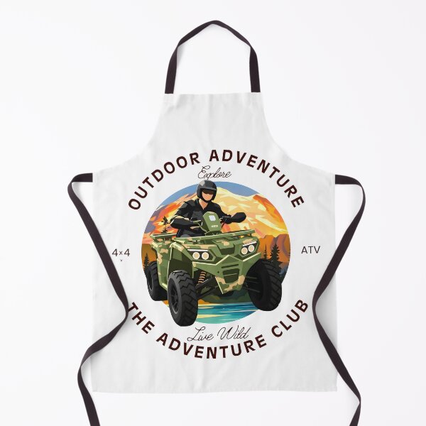 Item preview, ATV Adventure Club | Retro Off-Road Vintage T-Shirt Design designed and sold by Spirit of Siam.