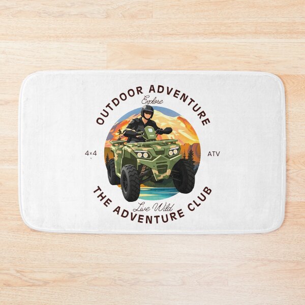 Item preview, ATV Adventure Club | Retro Off-Road Vintage T-Shirt Design designed and sold by Spirit of Siam.