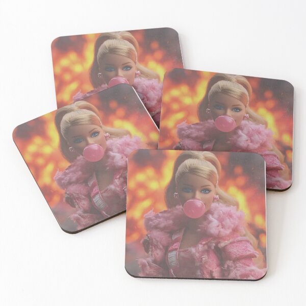 Item preview, Funny Doll Blowing Bubblegum Explosion Fire Disaster Meme designed and sold by Devilians92.