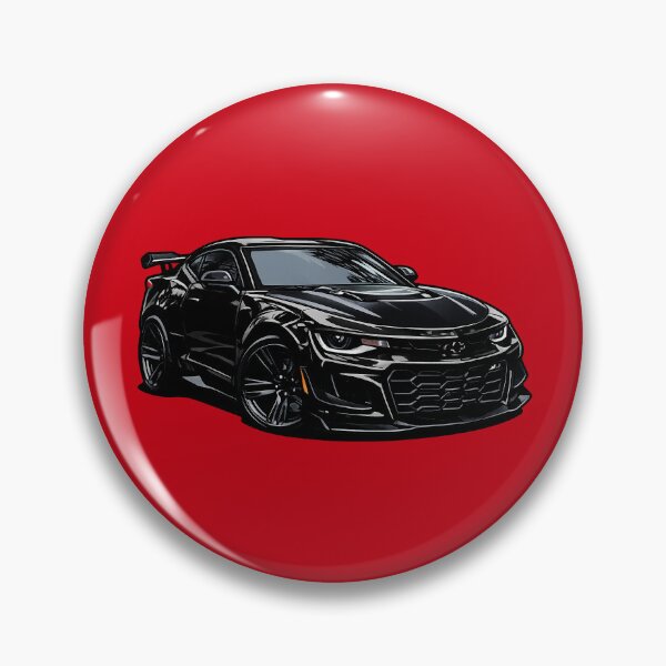 Item preview, ZL1 1LE Panther Black Matte 6th Gen Track Coupe Mini Toon designed and sold by VenZolic.