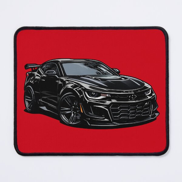 Item preview, ZL1 1LE Panther Black Matte 6th Gen Track Coupe Mini Toon designed and sold by VenZolic.