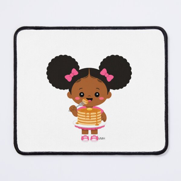 Item preview, Cute Cartoon Pancake Girl | Kawaii Vector Tee designed and sold by HOUSE OF VMH.