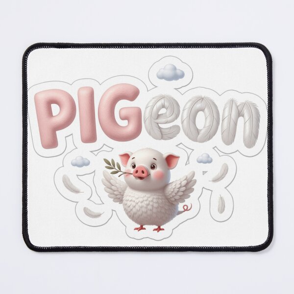 Item preview, PIGeon Funny Hybrid Animal Sticker Souvenir Summer Edition designed and sold by Imaginarium of Chaos falcon88 .