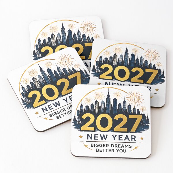 Item preview, 2027 New Year Bigger Dreams Better You T-Shirt designed and sold by DealNest.