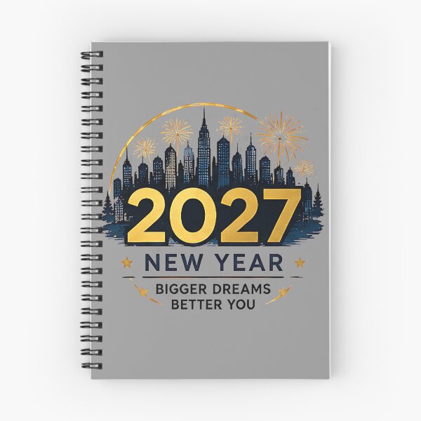 Item preview, 2027 New Year Bigger Dreams Better You T-Shirt designed and sold by DealNest.