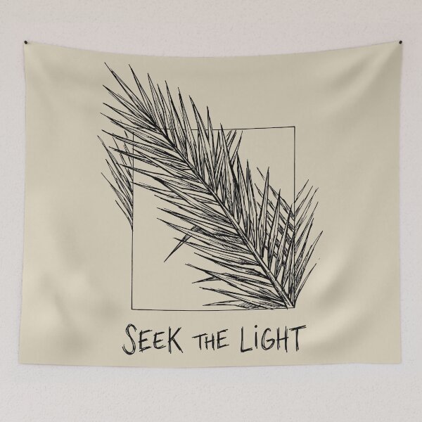 Item preview, Palm Frond Frame - Botanical Aesthetic designed and sold by bapupa.