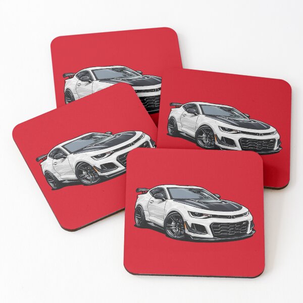 Item preview, ZL1 1LE  Summit White 6th Gen Track Coupe Mini Toon designed and sold by VenZolic.