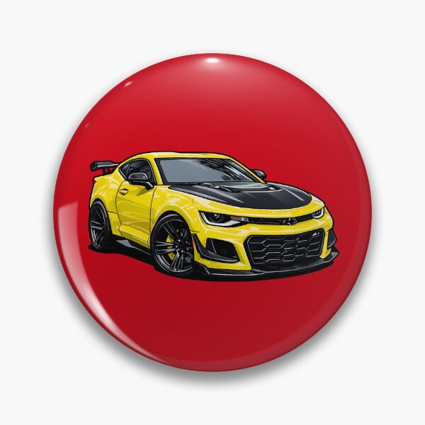 Item preview, ZL1 1LE BRIGHT YELLOW 6th Gen Track Coupe Mini Toon designed and sold by VenZolic.