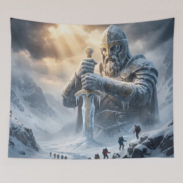 Item preview, The Last Guardian of the Frozen Throne designed and sold by zakvisuals.