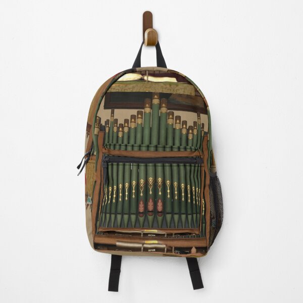 Item preview, Vintage Green and Gold Pipe Organ designed and sold by pinkal.