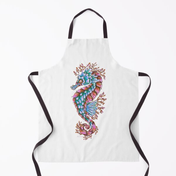 Item preview, Seahorse Cute Colorful Watercolor Ocean Marine Graphic designed and sold by vmohyleiet.