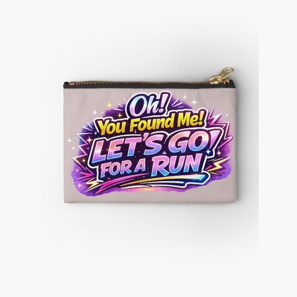 Item preview, Oh You Found Me! Let’s Go For A Run – Bold Neon Running Motivation Streetwear Design designed and sold by NIEWIDAC.studio.