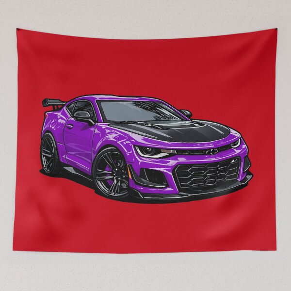 Item preview, ZL1 1LE Acid Violet 6th Gen Track Coupe Mini Toon designed and sold by VenZolic.