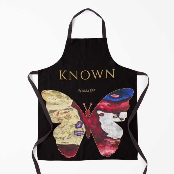 Item preview, KNOWN | Psalm 139:1 | Christian Butterfly Art designed and sold by KittenAndCo.