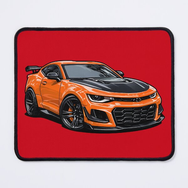 Item preview, ZL1 1LE Crush Orange 6th Gen Track Coupe Mini Toon designed and sold by VenZolic.