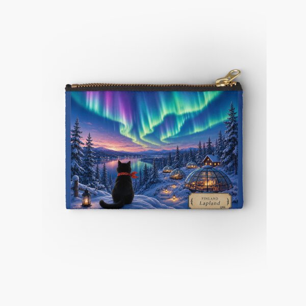 Item preview, Black Cat Journey: Lapland Under the Northern Lights designed and sold by lbl-shop.