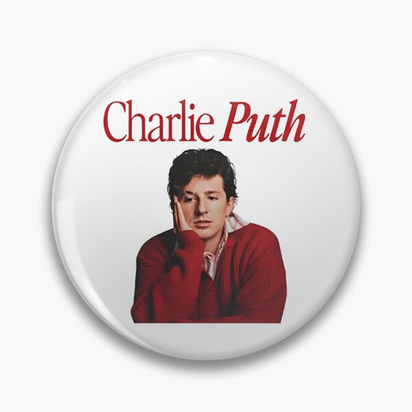 Item preview, Charlie Puth Retro Red Sweater Portrait designed and sold by GloomWood.