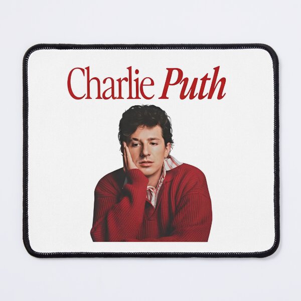 Item preview, Charlie Puth Retro Red Sweater Portrait designed and sold by GloomWood.