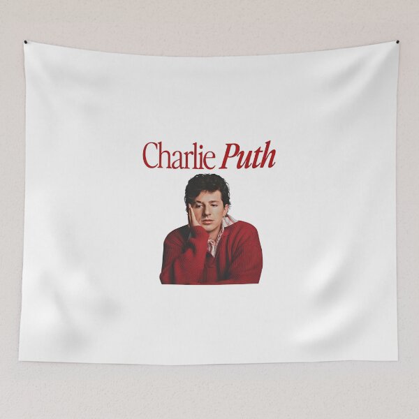 Item preview, Charlie Puth Retro Red Sweater Portrait designed and sold by GloomWood.
