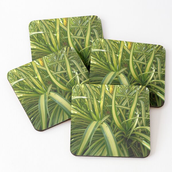Item preview, Variegated Tropical Green Leaves in Sunlight, Lush Garden Foliage Background designed and sold by PhuongVoArt.