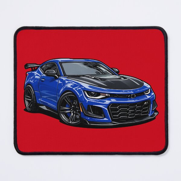 Item preview, ZL1 1LE Hyper Blue Metallic 6th Gen Track Coupe Mini Toon designed and sold by VenZolic.