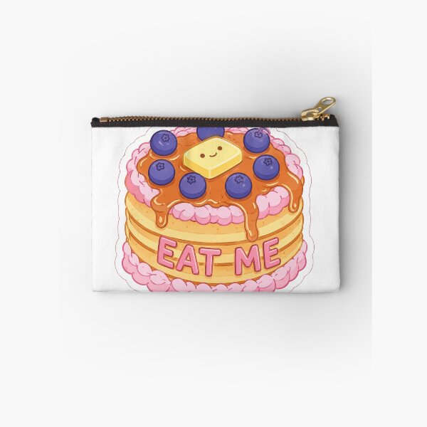 Item preview, Cute Kawaii Pancake Sticker with Syrup and Berries – Eat Me Dessert Illustration designed and sold by nouhaZN.