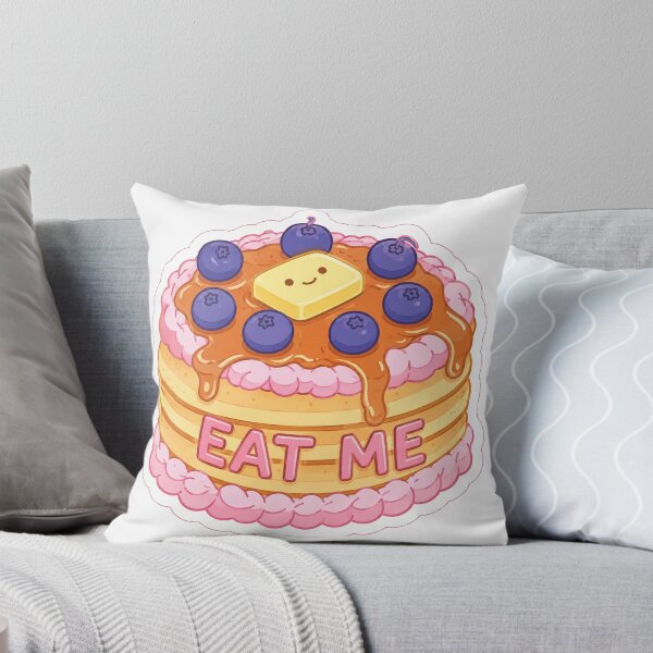Item preview, Cute Kawaii Pancake Sticker with Syrup and Berries – Eat Me Dessert Illustration designed and sold by nouhaZN.