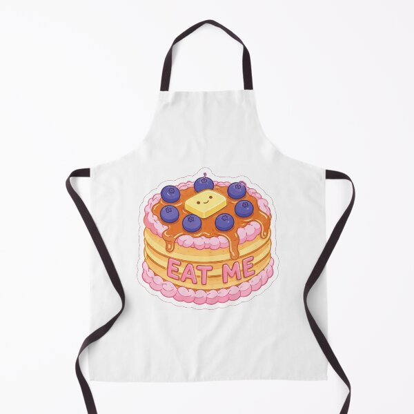 Item preview, Cute Kawaii Pancake Sticker with Syrup and Berries – Eat Me Dessert Illustration designed and sold by nouhaZN.