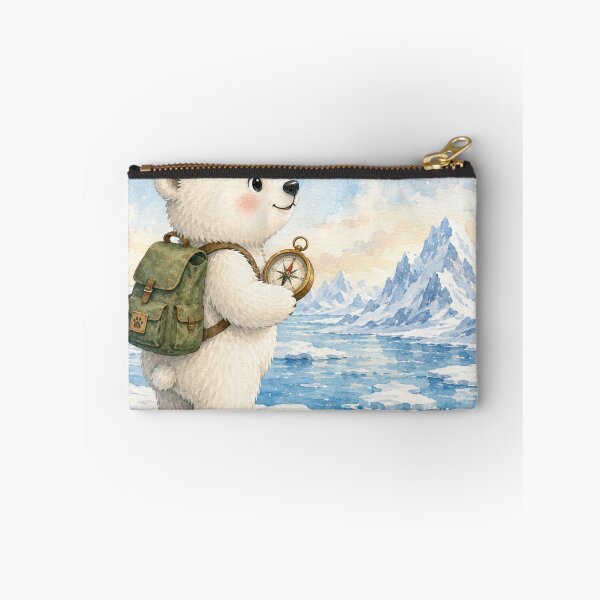 Item preview, Cute Polar Bear Explorer designed and sold by Snikdha.