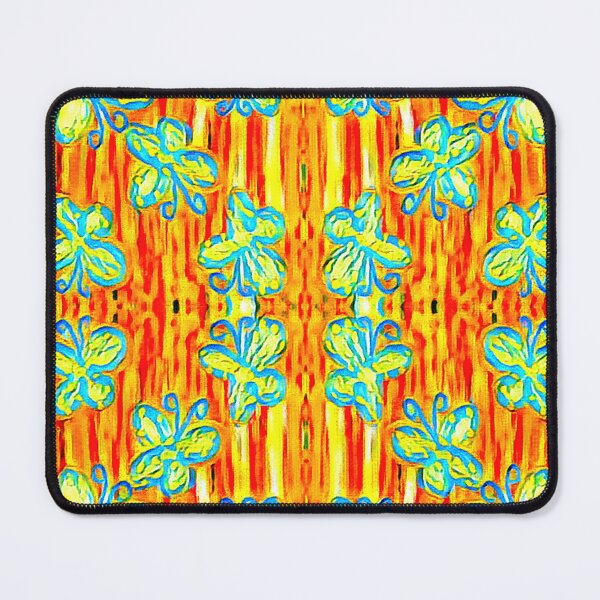 Item preview, Digital Butterfly designs on Red Orange background designed and sold by Fayes4Art.