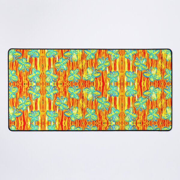 Item preview, Digital Butterfly designs on Red Orange background designed and sold by Fayes4Art.