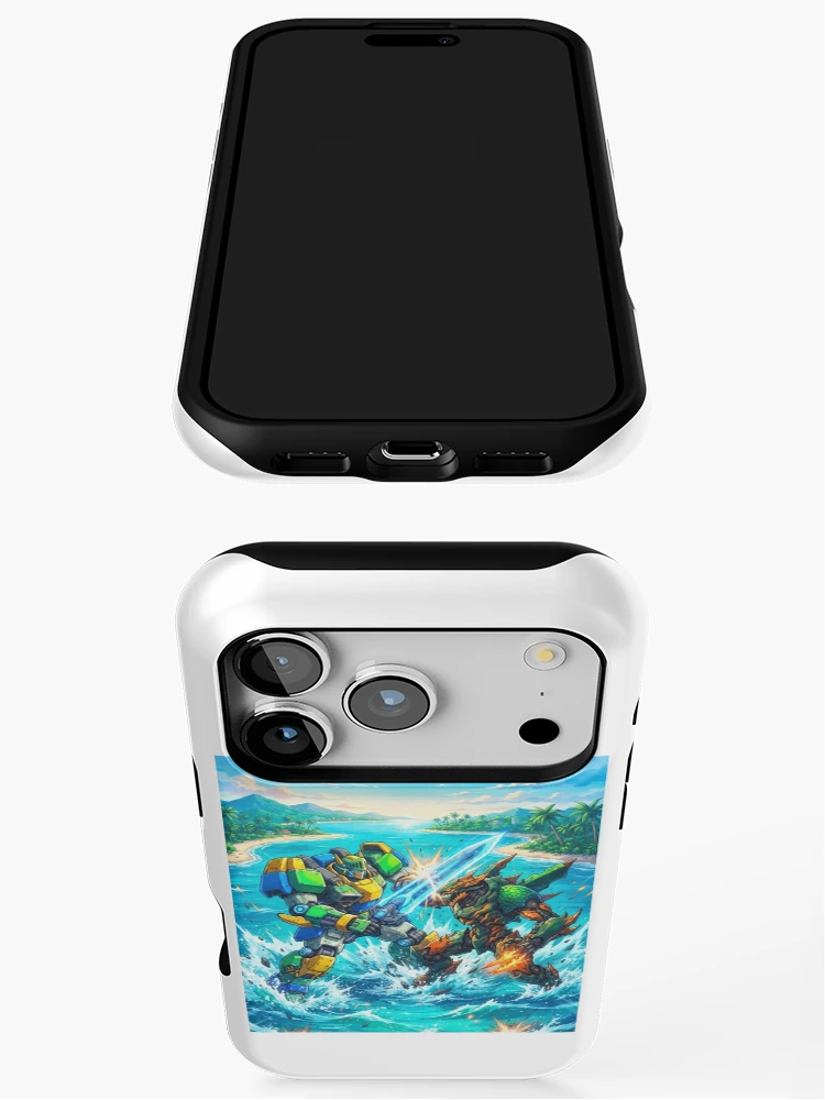 Thumbnail 3 of 4, iPhone Case, alien robots designed and sold by PP&RAINBOW SHOP.