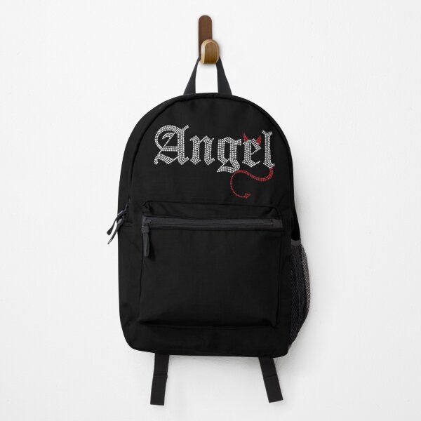 Item preview, Rhinestone Angel Devil Gothic Word Shirt designed and sold by BaddieNz.