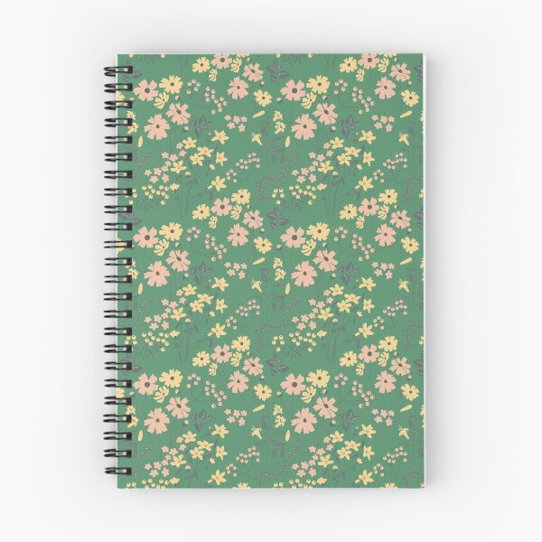 Item preview, Modern Boho Green Floral Wildflowers designed and sold by idovedesign.