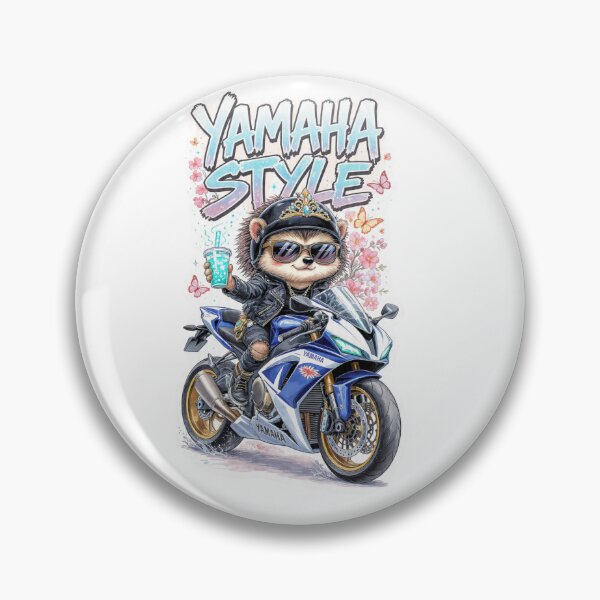 Item preview, Yamaha Style Boba Break - Hedgehog Rider designed and sold by Hellulandia - no nää ny vaa o tämmöne.