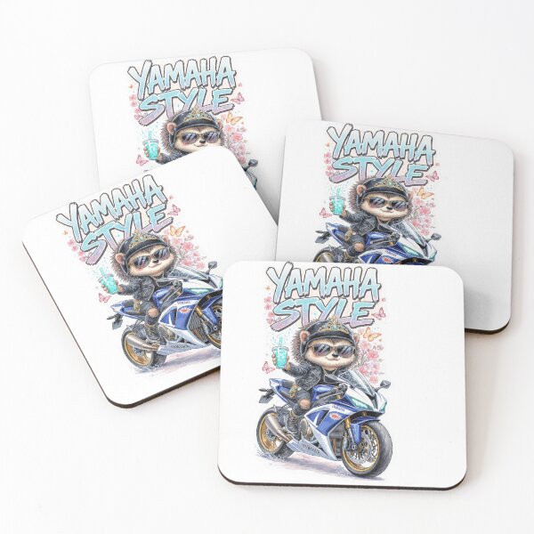 Item preview, Yamaha Style Boba Break - Hedgehog Rider designed and sold by Hellulandia - no nää ny vaa o tämmöne.