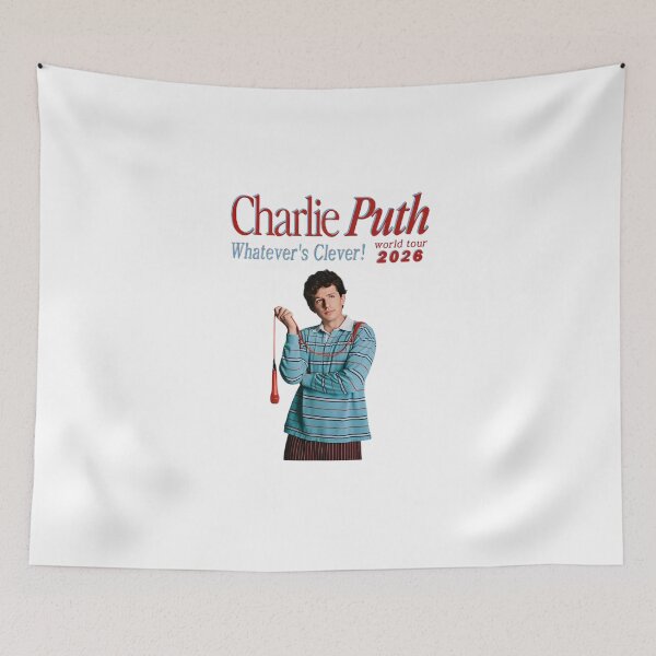 Item preview, Charlie Puth Presents Whatever's Clever World Tour designed and sold by GloomWood.