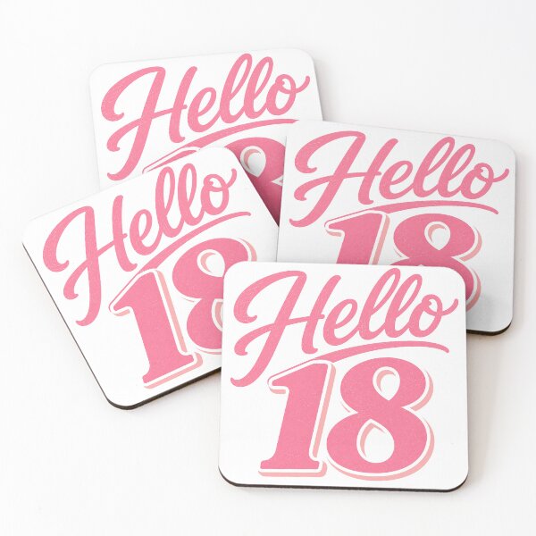 Item preview, Hello 18 designed and sold by PamLeeDesign.