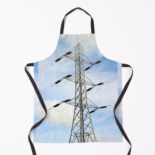 Item preview, Symmetrical Electricity Pylon Skyward Perspective designed and sold by pinkal.