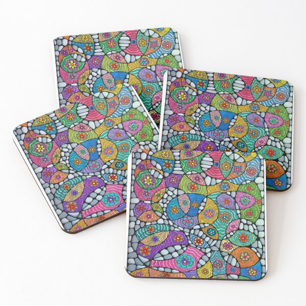 Item preview, Colorful Mosaic Creatures in Endless Motion designed and sold by GlumacPerazzoz.