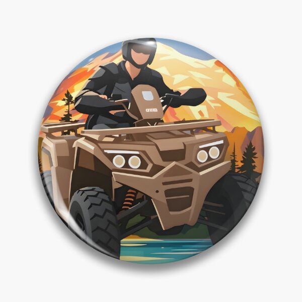 Item preview, ATV Adventure Club | Retro Off-Road Vintage T-Shirt Design designed and sold by Spirit of Siam.
