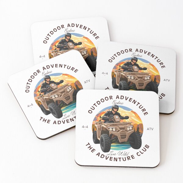 Item preview, ATV Adventure Club | Retro Off-Road Vintage T-Shirt Design designed and sold by Spirit of Siam.