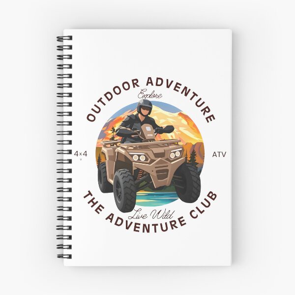 Item preview, ATV Adventure Club | Retro Off-Road Vintage T-Shirt Design designed and sold by Spirit of Siam.
