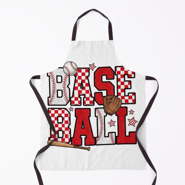 Item preview, Red Checkered Baseball Typography Sport Lover Game Day designed and sold by raedattia.