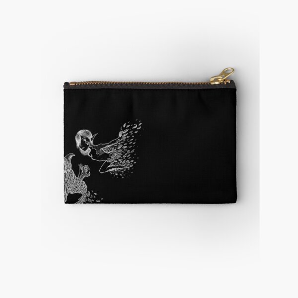 Item preview, Abstract Magical Bird Human Flying Black Ballpoint Pen Drawing Light Version designed and sold by BOKEbyTC.