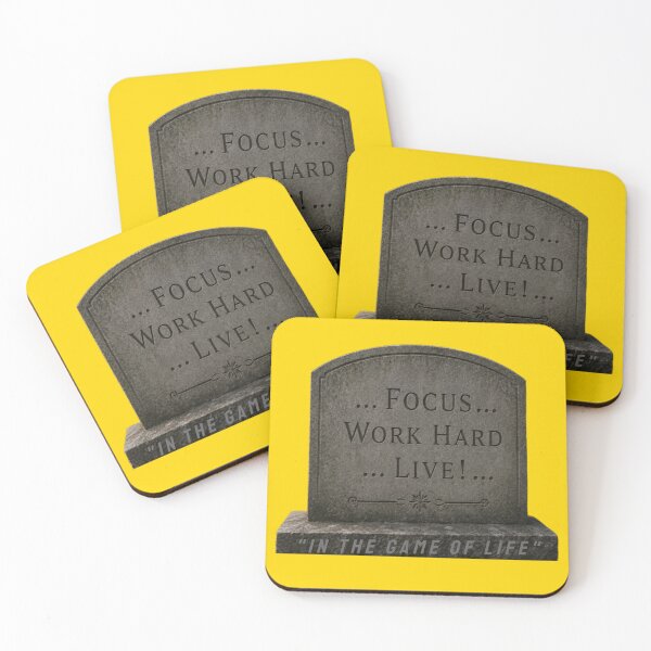 Item preview, FOCUS - Work Hard - LIVE - Gold designed and sold by AlienAlmanac.