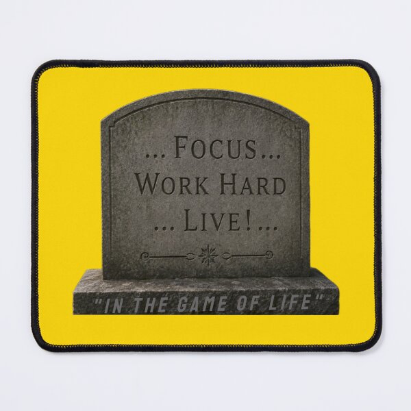 Item preview, FOCUS - Work Hard - LIVE - Gold designed and sold by AlienAlmanac.